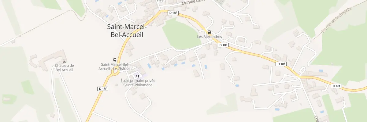 Plan du 57 Rue des Alexandres à Saint-Marcel-Bel-Accueil