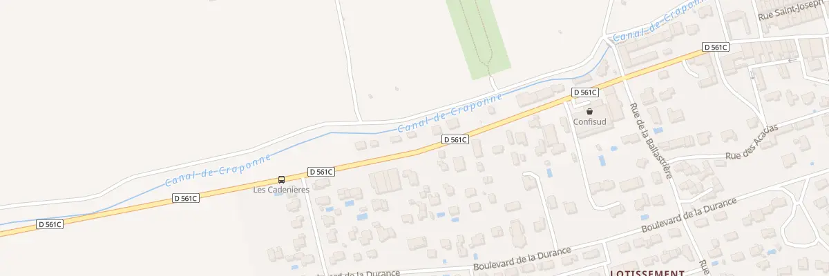 Plan du 20 Av des Alpilles à Charleval