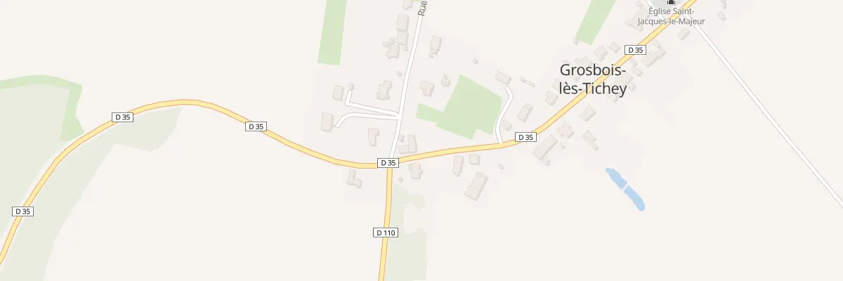Plan du 5008 Meix Gaulard à Grosbois-lès-Tichey