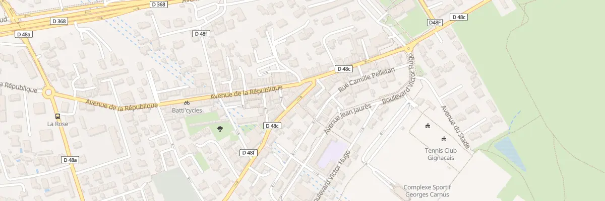 Plan du 3 Av Louis Pasteur à Gignac-la-Nerthe