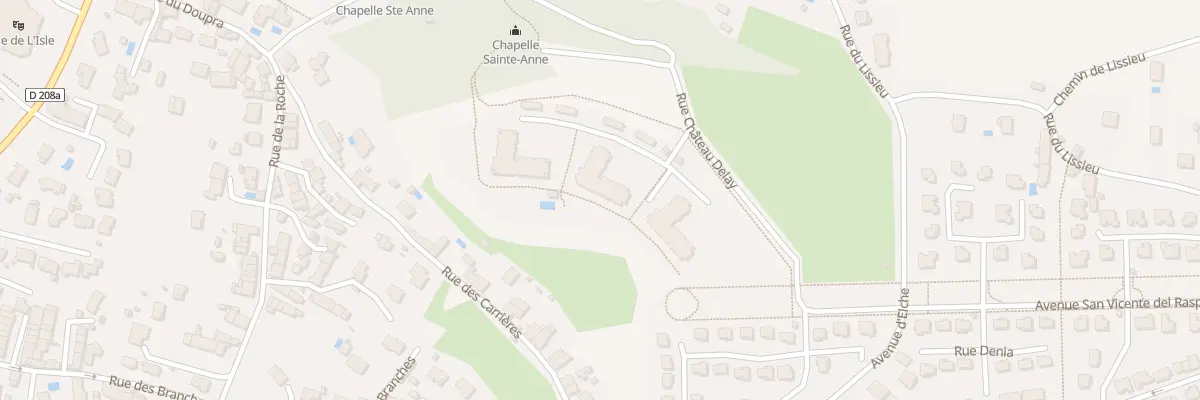 Plan du 24 Rue du Château Delay à L’Isle-d’Abeau