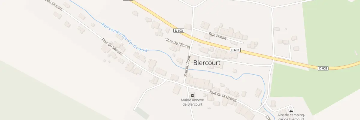 Plan du 1 Rue du Pont à Nixéville-Blercourt