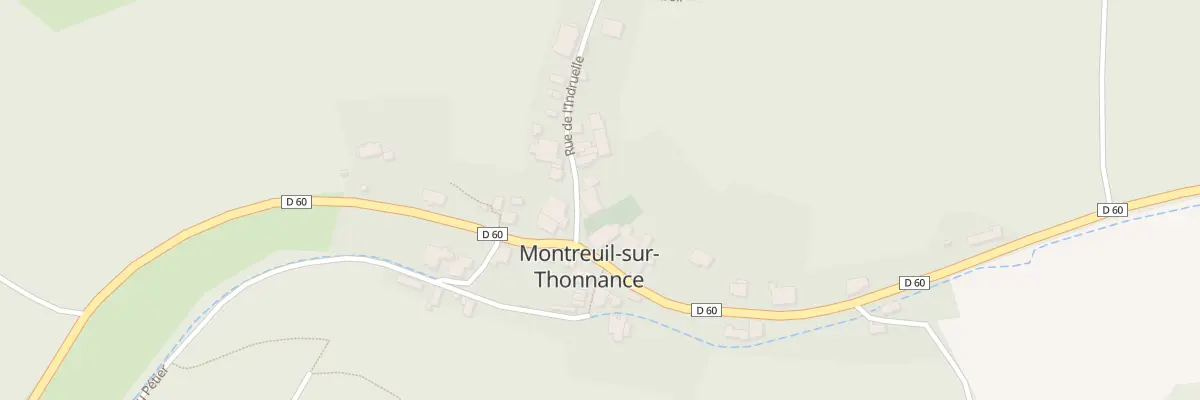 Plan du 9001 Rue de l’Indruelle à Montreuil-sur-Thonnance