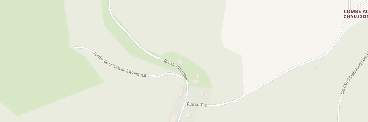 Plan du 24 Rue de l’Indruelle à Montreuil-sur-Thonnance