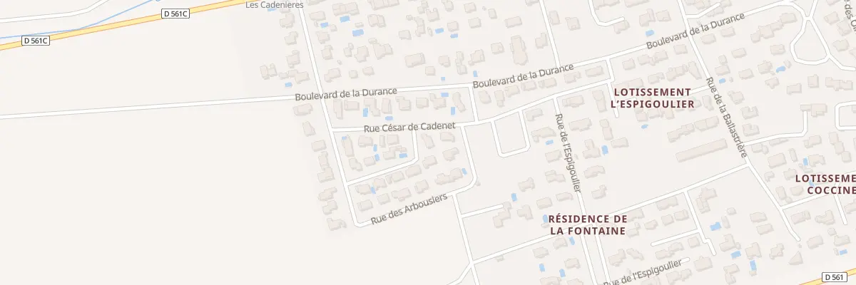 Plan du 24 Rue Pebre d’Ase à Charleval
