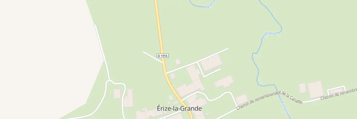 Plan du 32 Voie Sacrée à Erize à Raival