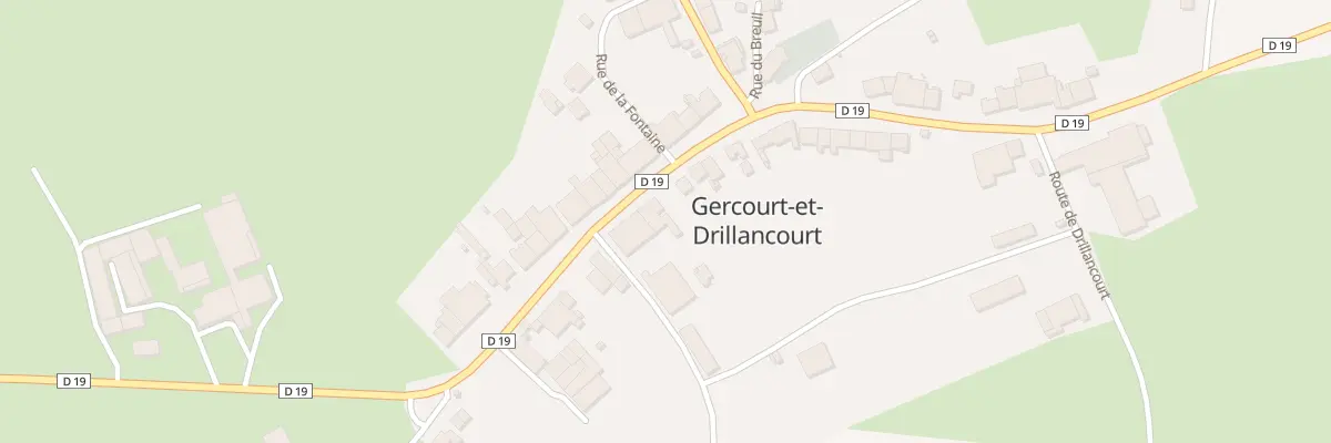 Plan du 7 Rue Maurice Genevoix à Gercourt-et-Drillancourt