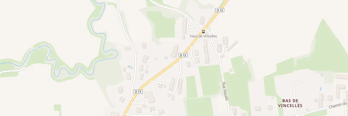 Plan du 733 Rte du Bourg à Vincelles