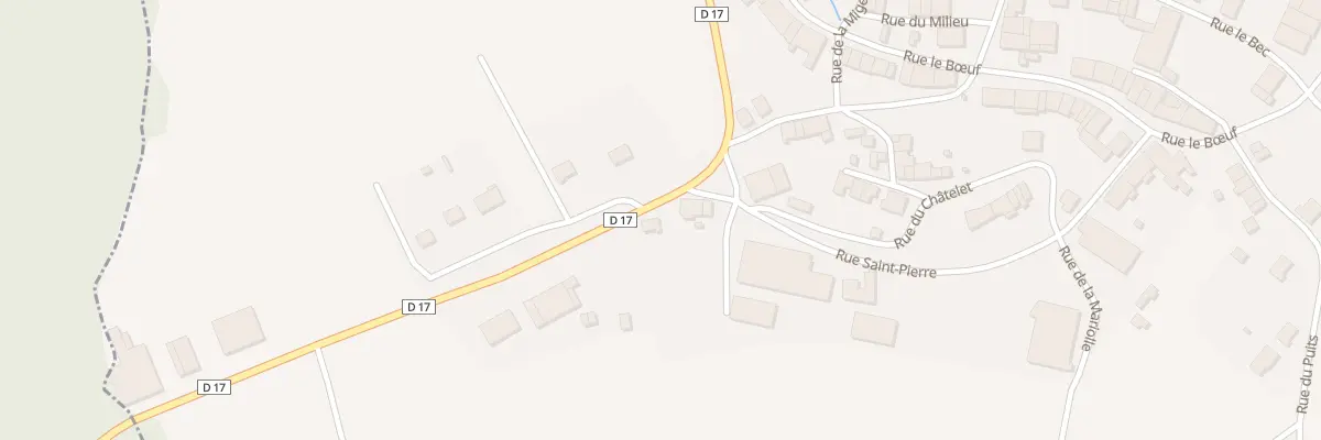 Plan du 5 Rte de Mouzay à Baâlon