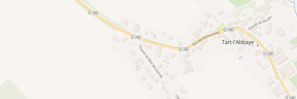 Plan du 1 Che du Bois des Dames à Tart