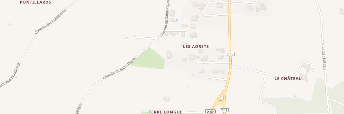 Plan du 207 Che de Saint-Peyre à Flassan