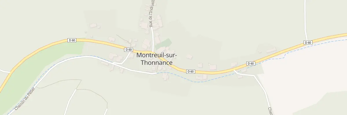 Plan du 19 Rte de Lorraine à Montreuil-sur-Thonnance