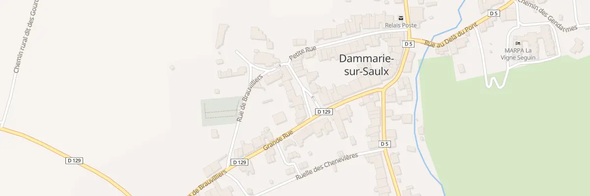 Plan du 6 Pl de la Mairie à Dammarie-sur-Saulx