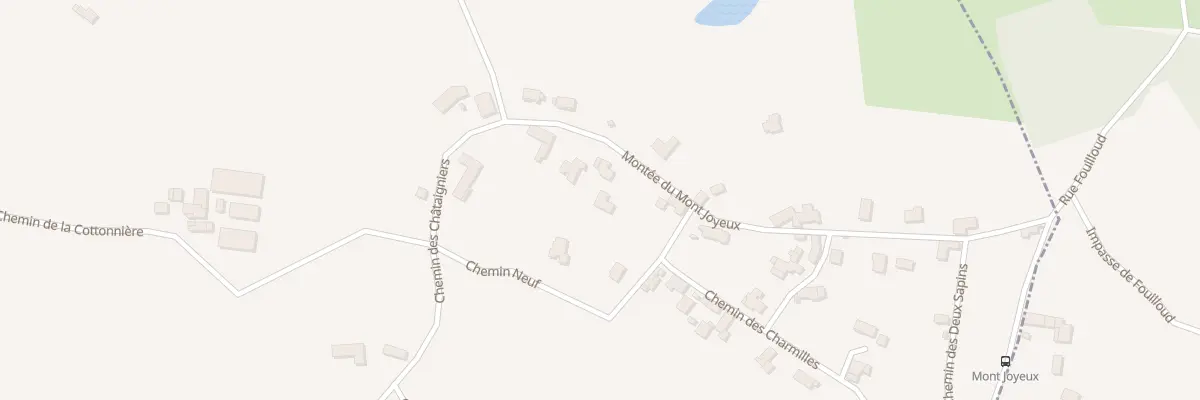 Plan du 736 Mte du Mont Joyeux à Châtenay