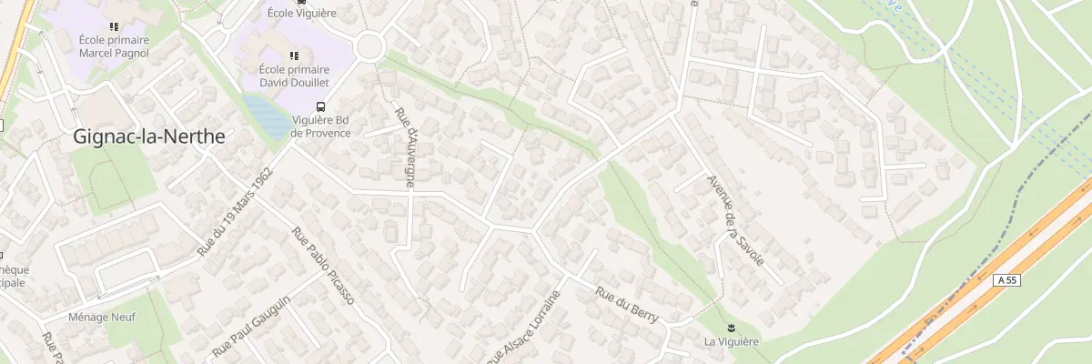 Plan du 44 Bd de la Provence à Gignac-la-Nerthe