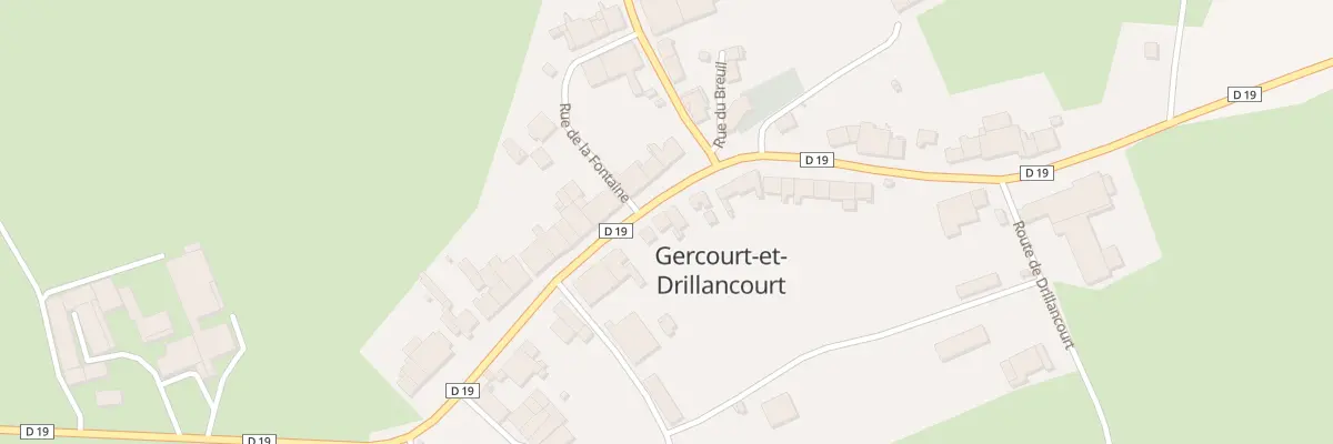 Plan du 5 Rue Maurice Genevoix à Gercourt-et-Drillancourt