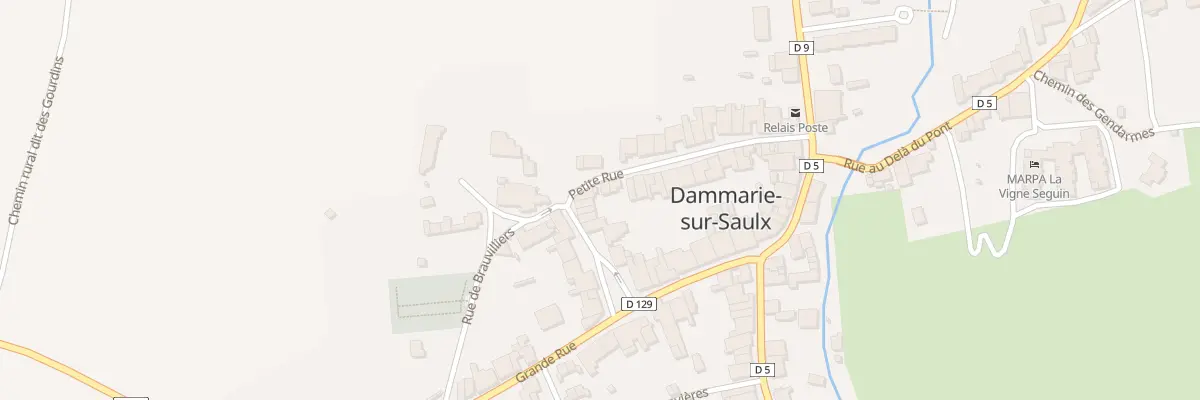 Plan du 1 Pl de la Mairie à Dammarie-sur-Saulx
