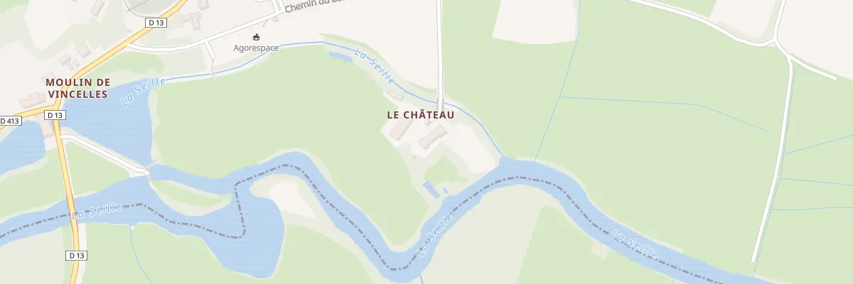 Plan du 200 Imp du Chateau à Vincelles