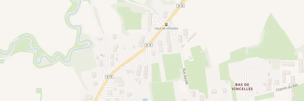 Plan du 746 Rte du Bourg à Vincelles