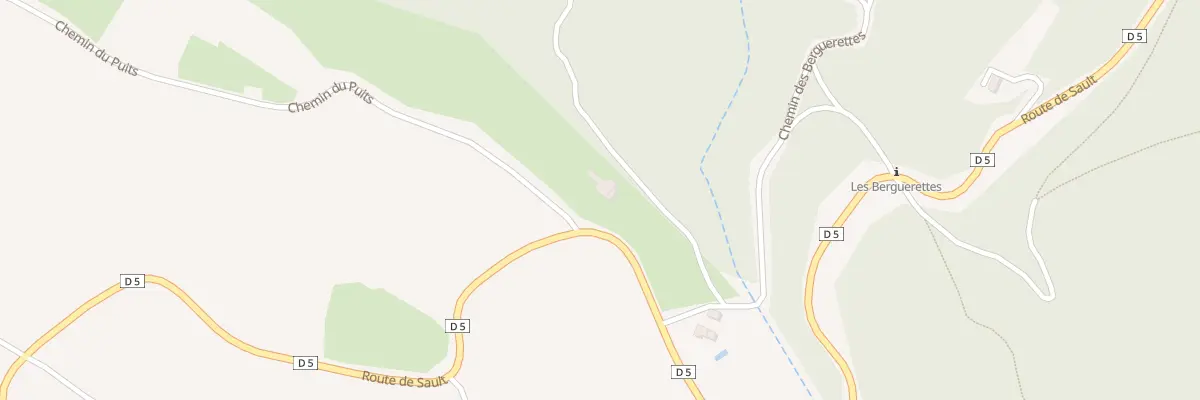 Plan du 2001 Rte de Sault à Méthamis