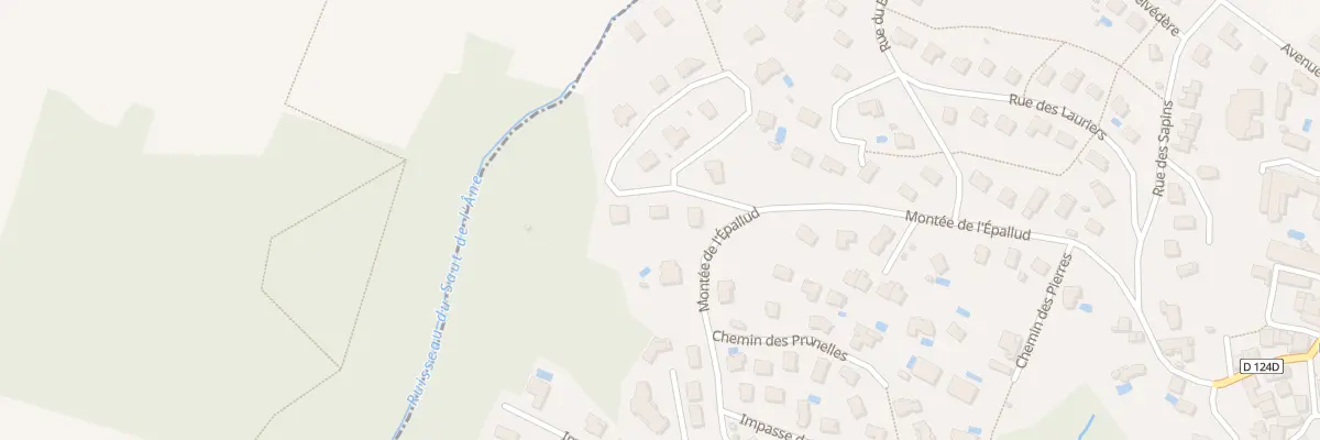 Plan du 32 Rue des Châtaigniers à Domarin
