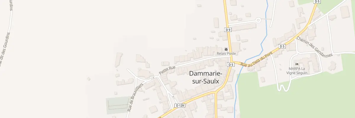 Plan du 9 Petite Rue à Dammarie-sur-Saulx