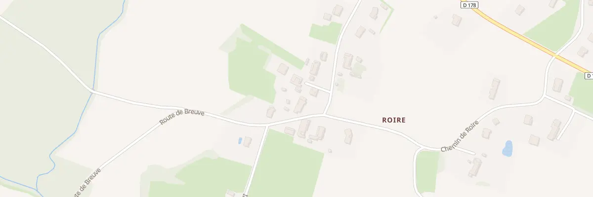 Plan du 296 Rte de Breuve à Saint-Usuge