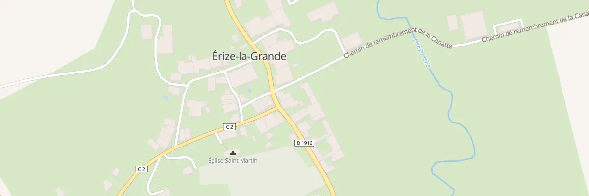 Plan du 16 Voie Sacrée à Erize à Raival