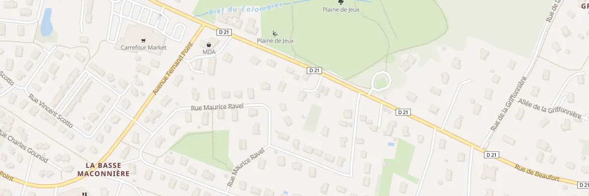 Plan du 68 Rue de Beaufort à Louhans-Châteaurenaud