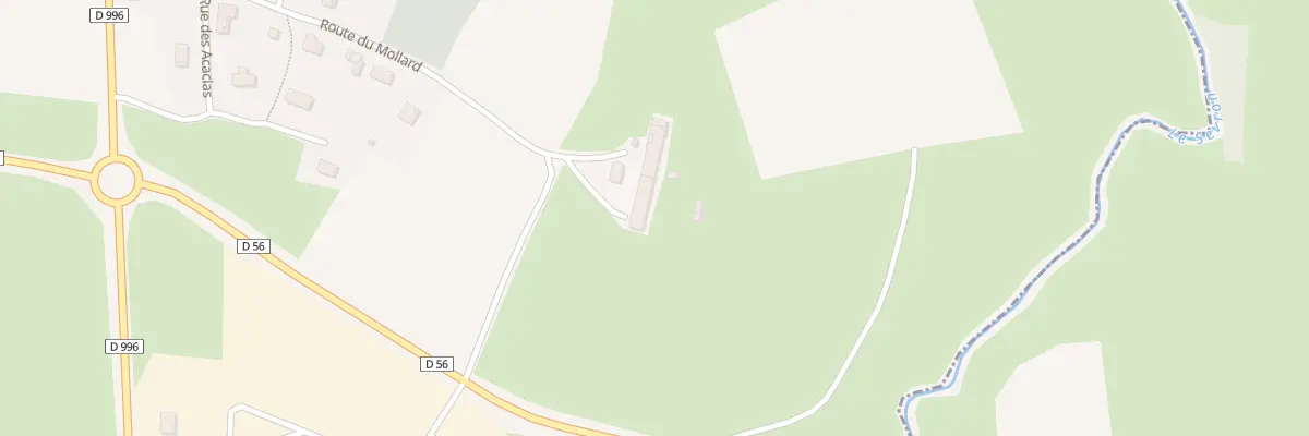 Plan du 5170 Le Molard à Cormoz