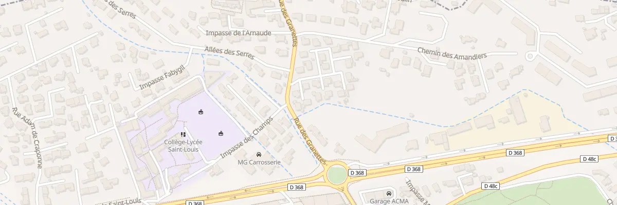 Plan du 5702 Granette à Gignac-la-Nerthe