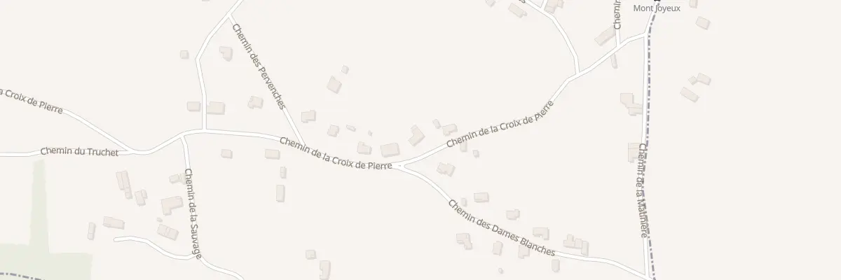 Plan du 709 Che de la Croix de Pierre à Châtenay