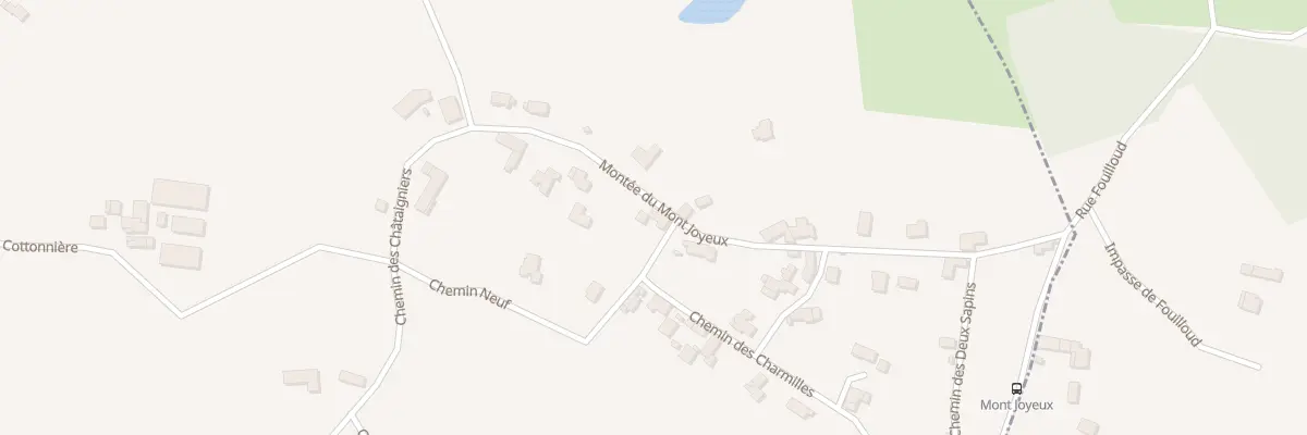 Plan du 257 Che Neuf à Châtenay