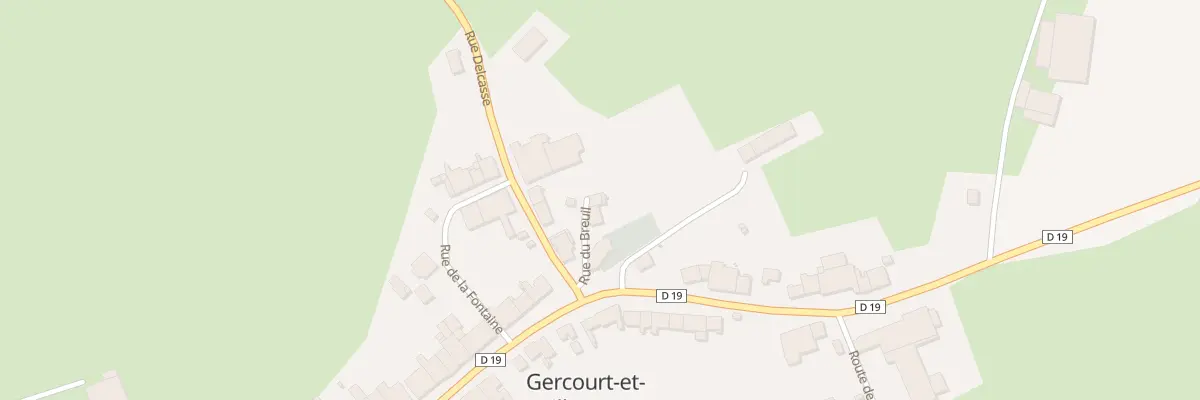 Plan du 4 Rue du Breuil à Gercourt-et-Drillancourt