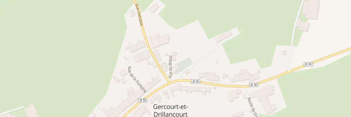 Plan du 2 Rue du Breuil à Gercourt-et-Drillancourt