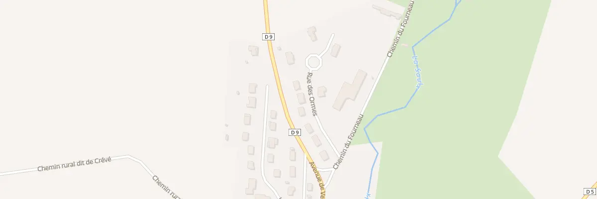 Plan du 9 Rue des Ormes à Dammarie-sur-Saulx