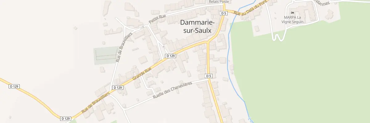 Plan du 7 Gr Grande Rue à Dammarie-sur-Saulx