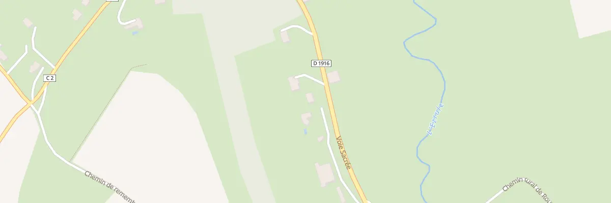Plan du 5 Voie Sacrée à Erize à Raival