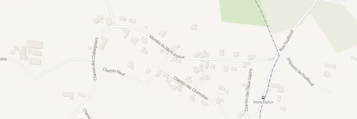 Plan du 834 Mte du Mont Joyeux à Châtenay