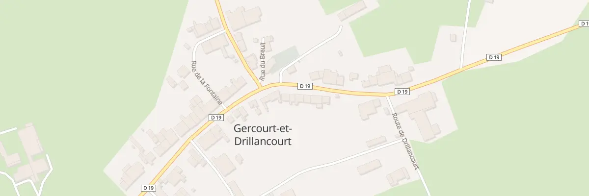 Plan du 8 Rue Alexis Vautrin à Gercourt-et-Drillancourt