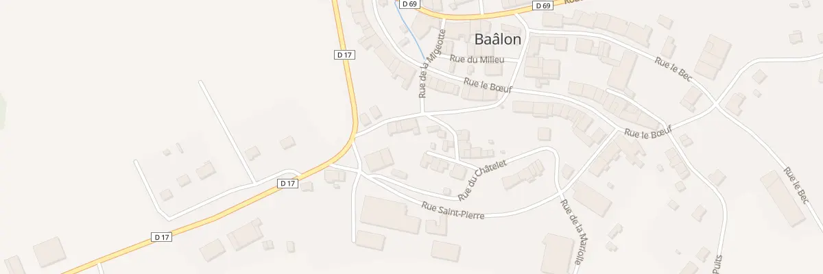 Plan du 4 Rue Saint Blaise à Baâlon