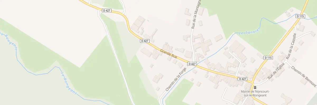 Plan du 31 Rue Grande Rue à Noncourt-sur-le-Rongeant