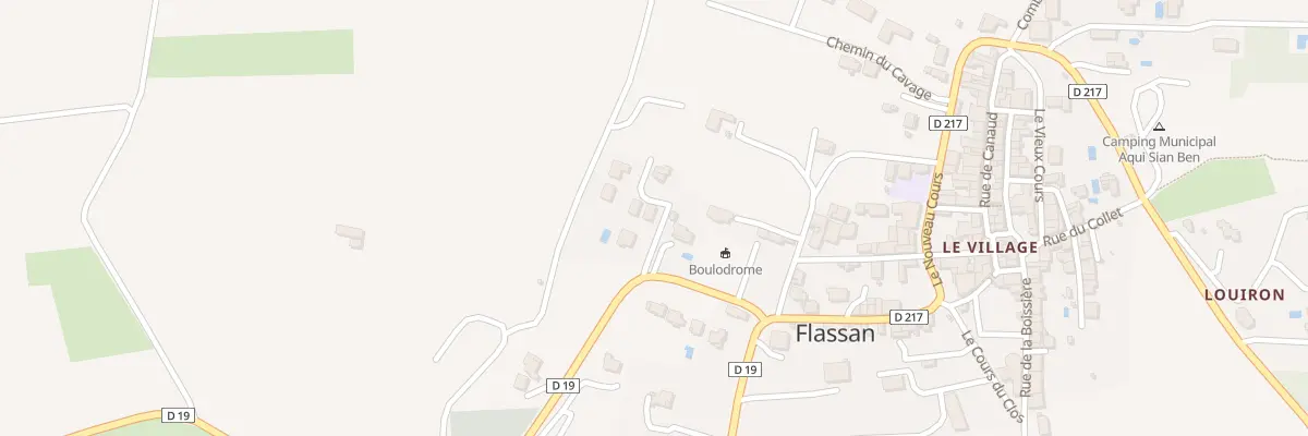 Plan du 100 Rte de Bédoin à Flassan