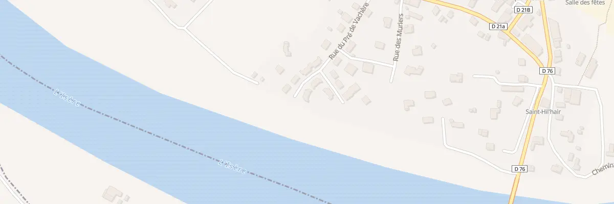 Plan du 5201B Pre de Vachere à Saint-Hilaire-du-Rosier
