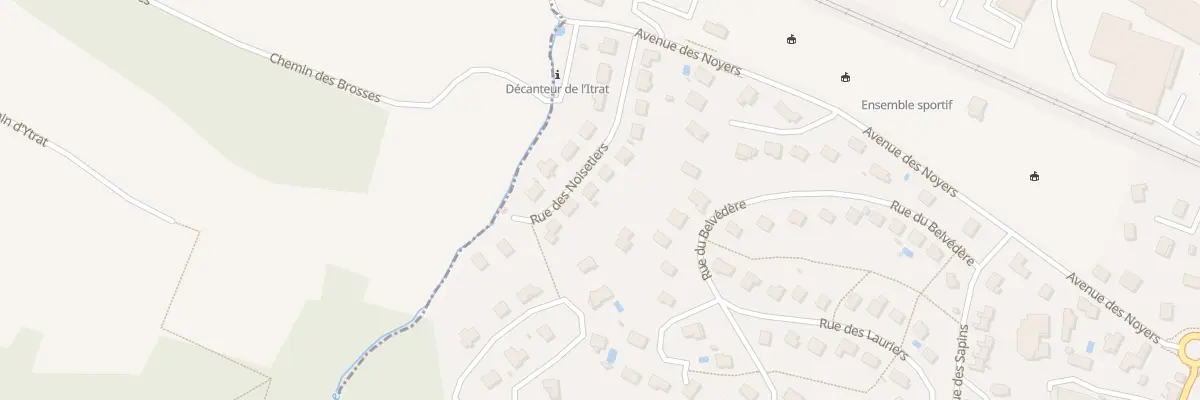 Plan du 14 Rue des Noisetiers à Domarin