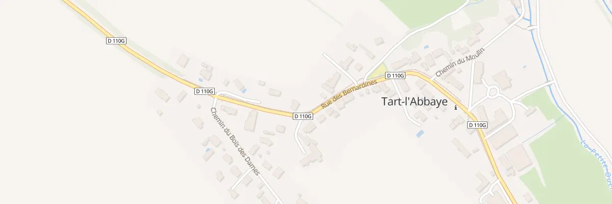 Plan du 28 Rue des Bernardines à Tart