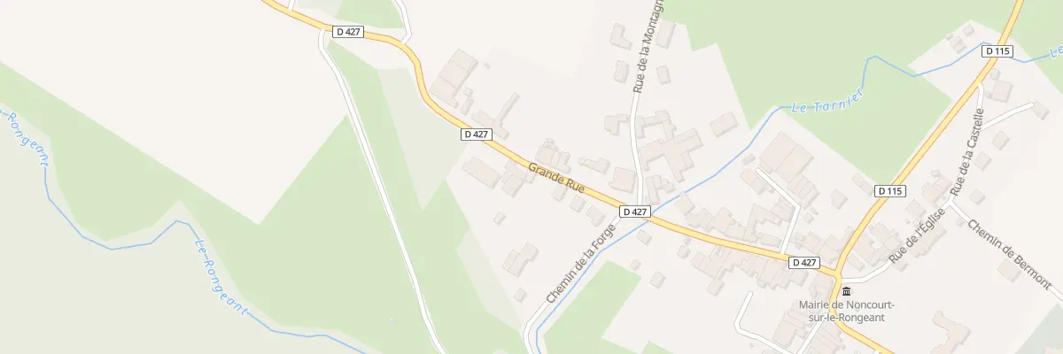 Plan du 29 Rue Grande Rue à Noncourt-sur-le-Rongeant