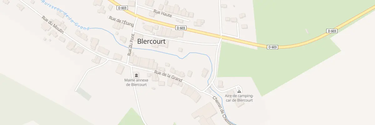 Plan du 7B Rue de la Grand à Nixéville-Blercourt