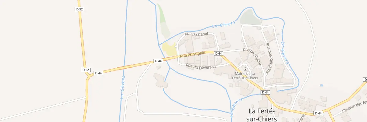 Plan du 19 Rue Principale à La Ferté-sur-Chiers