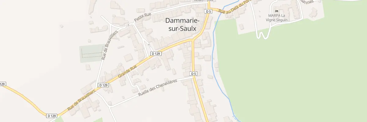 Plan du 8 Rue de Morley à Dammarie-sur-Saulx